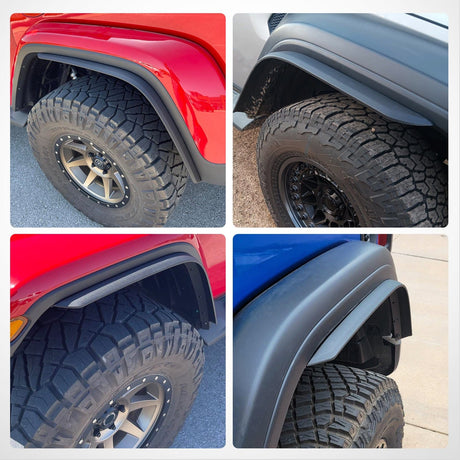 Fender Fender Flares Extensions Set Compatible with 2020 2021 2022 2023 2024 Gladiator JT (Only for Low Wheel Arches)