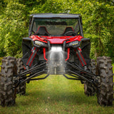 Side Shooter LED Light Bar 2PCS 4.3 Inch Triple Row Spot Flood Combo Lights Work Lighting with 5Pin Rocker Switch Wiring Harness Kit for Off Road Light on Truck SUV ATV UTV