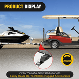 Universal Golf Cart Trailer Hitch w/2Inch Receiver Golf Cart Nilight