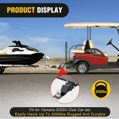 Trailer Hitch Universal Golf Cart Trailer Hitch 2inch Receiver