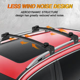 Nilight Aluminum Roof Rack Cross Bars Fit for Jeep Compass MP 2017-2021