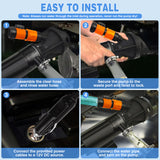 Nilight Macerator Pump for RV 12V 12GPM Portable Quick Release Self-Priming RV Macerator Pump for Sewage Waste sewer Pump Kit with Hose Fittings Discharge Port Carry Bag for Camper Boat Kitchen Marine