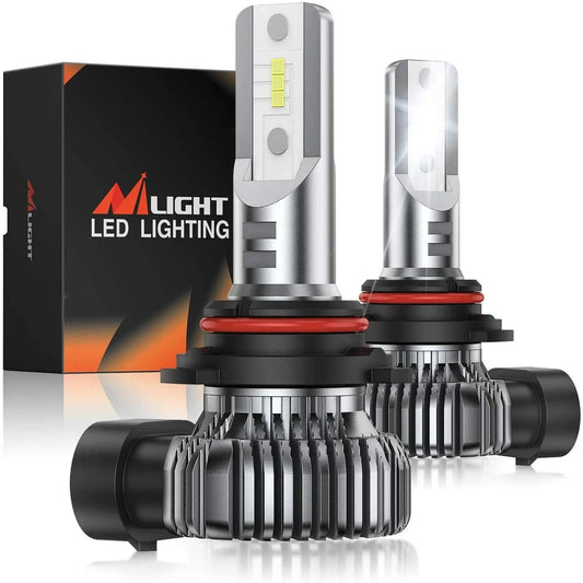 LED Headlight 9006 LED Fog Light Bulbs EF1 Series DRL 80W 4000LM 6000K | 2 BULBS