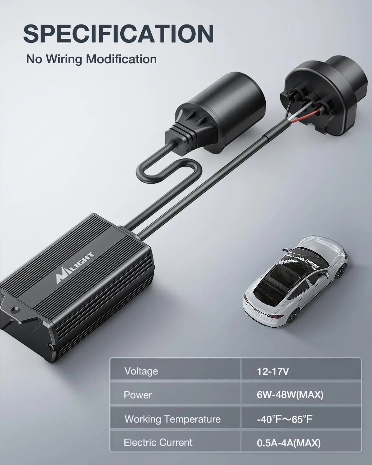 9007/HB5 LED CANbus Decoder (Pair) Nilight