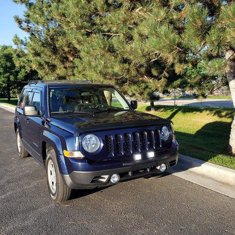 Led Pods 4Inch 60W Flood Spot Combo Off Road Driving Fog Light Bar Work Lighting for Truck Tractor Pickup Boat SUV ATV UTV 4WD Car 4x4 Van Camper Motorcycle Dirt Bike Golf Cart 12V 24V