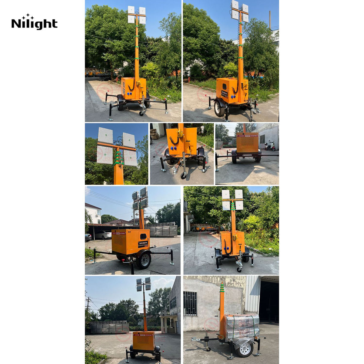 Mobile light towers