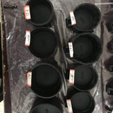 Optical lens covers that improve light output and uniformity and protect the LED, sold as a feature of an LED lighting system