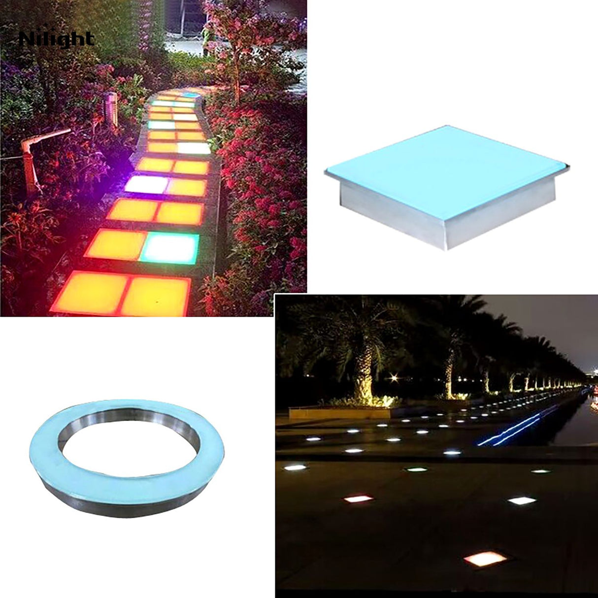 Outdoor lighting, namely, paver lights