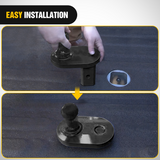 Gooseneck Ball Extender - GNXA4085, 4Inch Offset Ball Compatible with B&W Trailer Hitches Turnoverball Heavy Duty 2-5/16 Inch Ball 20000 lbs GTW 5000 lbs VTW