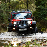 Nilight 2PC 4Inch Triple Row Led Light Pods 60W Flood Spot Combo 6000LM 2Pcs 6.5 Inch 120W Triple Row Light Bar Flood Spot Combo 12000LM Driving Boat Off Road Trucks Lights (ZH042)