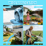 Nilight RV Parts RV Water Hose 75FT Garden Drinking Hoses with Storage Bag Leakproof Anti-Kink 5/8 Inch Inner Diameter Flexible Lightweight Freshwater Hose for RVs Campers Travel Trailer Boat Car Wash Accessories