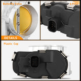 Electronic Throttle Body fits for Chevrolet GMC Cadillac Vehicles - Chevy Colorado Express Silverado Suburban Tahoe for GMC Canyon Envoy Savana Sierra Yukon for Escalade H2 H3T 12601387