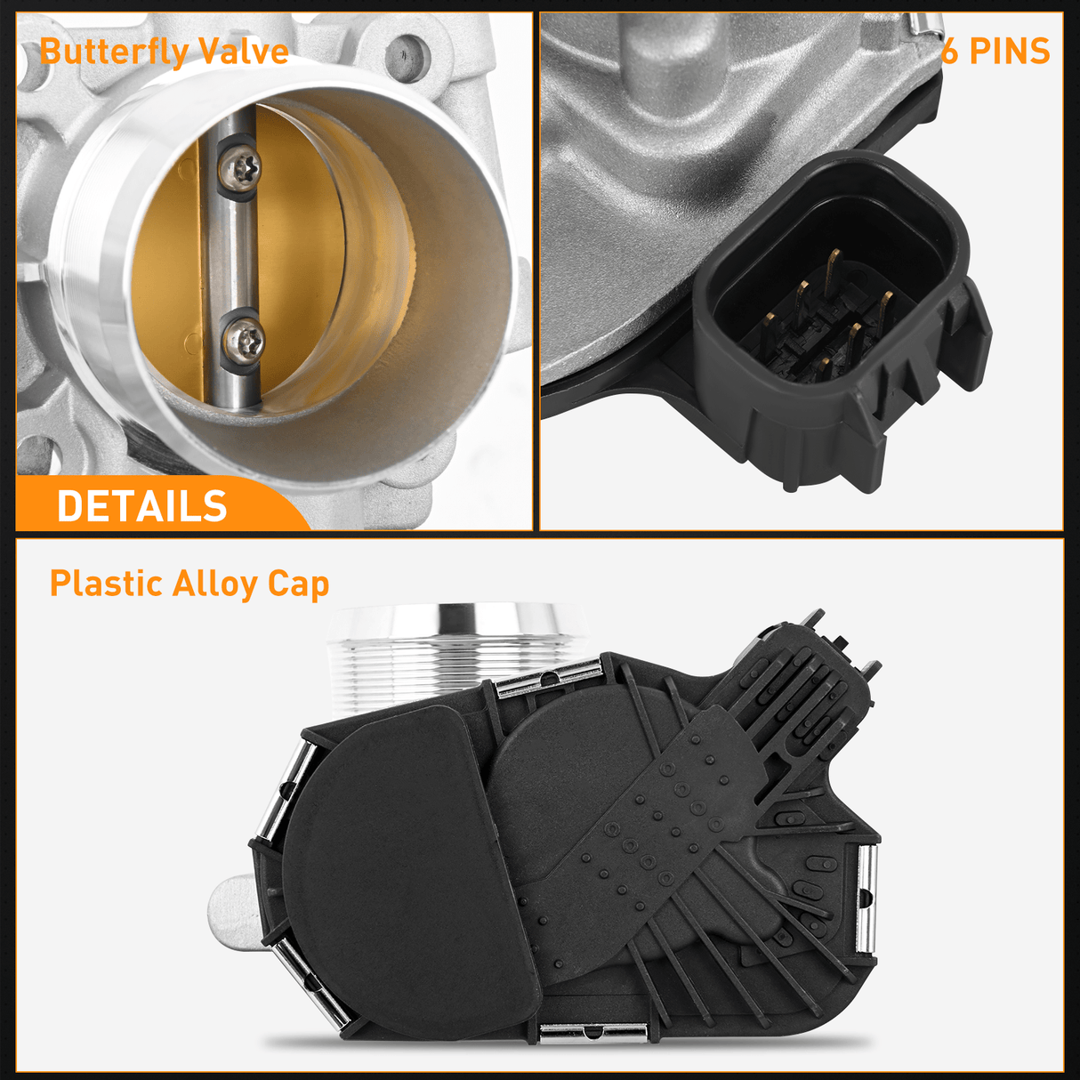Nilight Electronic Throttle Body 55565489 fits for Buick Chevrolet Vehicles, Buick Encore 2013-2019, Throttle for Chevy Cruze 2011 2012-2016, Sonic 2012-2018, Trax 2013 2014 2015 2016 2017 2018 2019Electronic Throttle Body 55565489 fits for Buick Chevrolet Vehicles, Buick Encore 2013-2019, Throttle for Chevy Cruze 2011 2012-2016, Sonic 2012-2018, Trax 2013 2014 2015 2016 2017 2018 2019