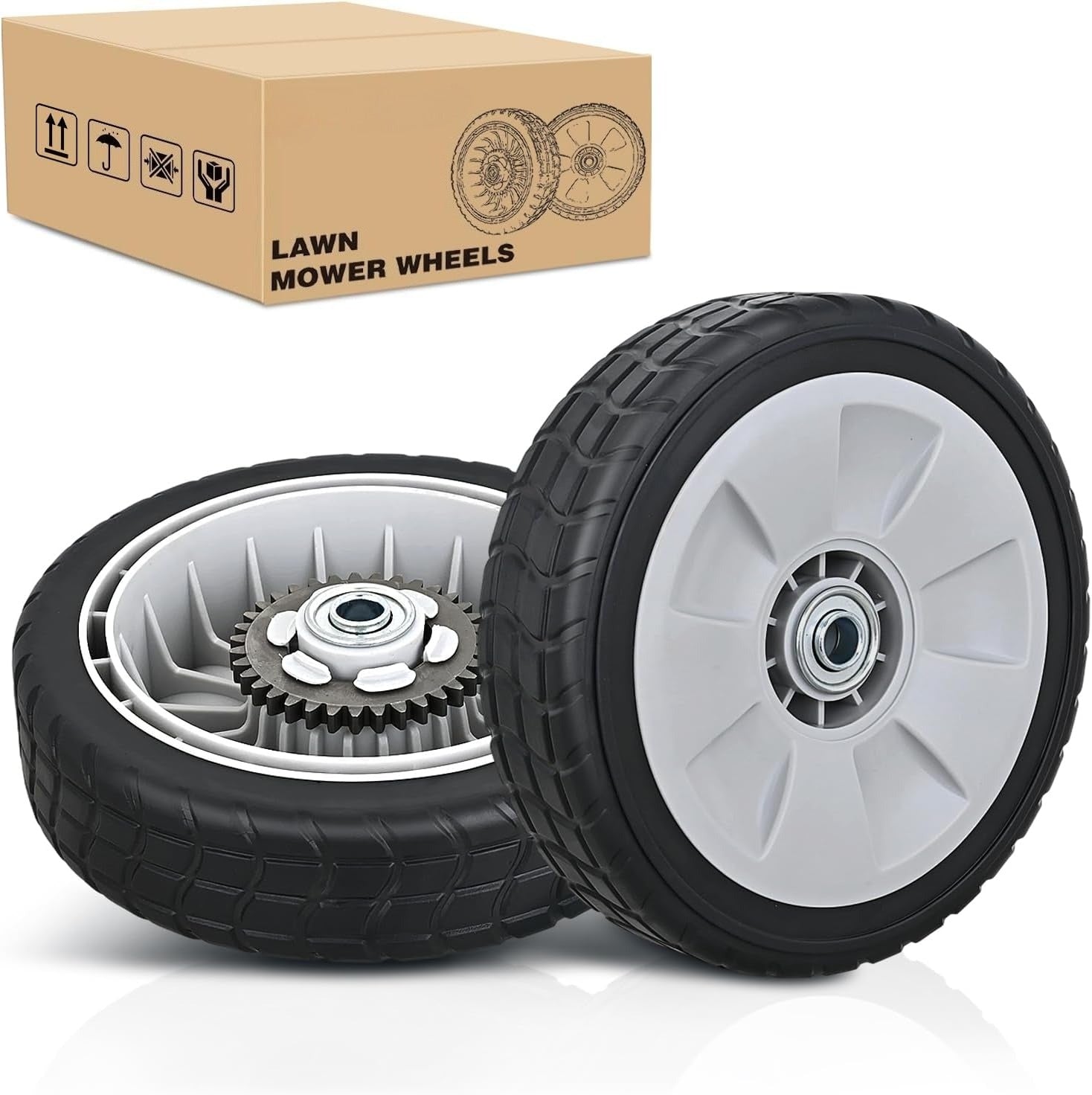 Nilight Lawn Mower Drive Wheels Assembly