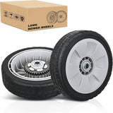 Lawn Mower Drive Wheels Replacement 8 Inch 42710-VE2-M02ZE Assembly, Honda Lawnmower Rear Wheels Compatible with HRB215 HRB216 HRB217 and More Similar for Self-Propelled Walk-Behind, 2-Pack