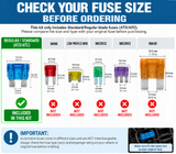 120Pcs Standard Blade Fuse Assortment kit
