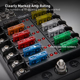 120Pcs Standard Blade Fuse Assortment kit