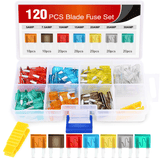 fuse 120Pcs Mini ATM/APM Blade Fuses Assortment Kit
