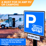 50Amp to 30Amp RV Plug Adapter