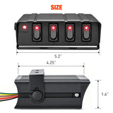 4Gang SPST Rocker Switch Box