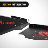 Front & Rear Inner Fender Liners Wheel Cover Fit for 2007 2008 2009 2010 2011 2012 2013 2014 2015 2016 2017 2018 Wrangler JK JKU 4WD (4-Door/2-Door)