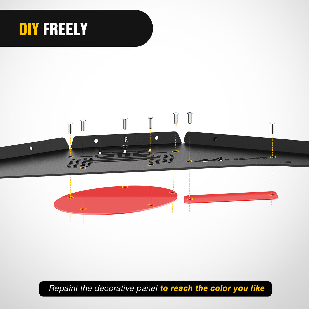 Front & Rear Inner Fender Liners Wheel Cover Fit for 2007 2008 2009 2010 2011 2012 2013 2014 2015 2016 2017 2018 Wrangler JK JKU 4WD (4-Door/2-Door)