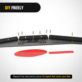 Front & Rear Inner Fender Liners Wheel Cover Fit for 2007 2008 2009 2010 2011 2012 2013 2014 2015 2016 2017 2018 Wrangler JK JKU 4WD (4-Door/2-Door)