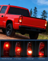 2003 2004 2005 2006 Chevy Silverado 1500 1500HD 2500 2500HD 3500 2007 Chevy Silverado 1500 2500 3500 Classic OE Style Chrome Housing Amber Reflector Headlight Taillight Assembly