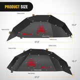 Accessories Rear Inner Fender Liners Steel Wheel Cover Fit for 2018 2019 2020 2021 2022 2023 2024 2025 Wrangler JL JLU 4 Doors 2 Doors Unlimited Bolt-on Style Fender Flares Splash Guards