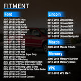 Nilight TPMS Sensor Compatible with 2009 2011 2012 2013 2014 2015 Ford F150 Fusion Mustang 2011-2020 Focus Explorer Lincoln MKS MKT MKX Navigator 315Mhz Tire Pressure Sensors