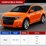 4 Pin Trailer Wiring Harness Kit 56120 Vehicle Connect Plug OEM Compatible Custom for 2011 2012 2013 2014 Ford Edge Limited SE SEL Sport Simple Fit Tow Hitch Harness