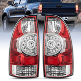 2005-2015 Toyota Tacoma Rear Lamp Replacement Taillight Assembly LED Lens Driver Side and Passenger Side