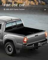 2005-2015 Toyota Tacoma Rear Lamp Replacement Taillight Assembly LED Lens Driver Side and Passenger Side