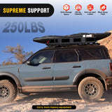 64 x 39 x 6 Inch Universal Roof Rack Cargo Basket Kit Nilight