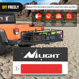 Cargo Carrier 60 x 24 x 14.4 Inch Hitch Cargo Carrier with Hitch Stabilizer