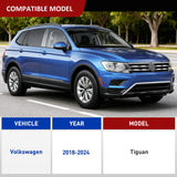 4 Pin Trailer Wiring Harness Kit 56403 Vehicle Standard 4 Way Connector Custom for 2018 2019 2020 2021 2022 2023 2024 Volkswagen Tiguan Simple Fit Tow Hitch Harness