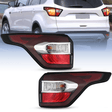 Nilight Taillight Assembly Compatible with 2017 2018 2019 Ford Escape Kuga Outer Rear Lamp Replacement OE Style LED and halogen bulbs Driver Side Passenger