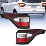 Nilight Taillight Assembly Compatible with 2017 2018 2019 Ford Escape Kuga Outer Rear Lamp Replacement OE Style LED and halogen bulbs Driver Side Passenger