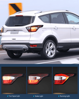Nilight Taillight Assembly Compatible with 2017 2018 2019 Ford Escape Kuga Outer Rear Lamp Replacement OE Style LED and halogen bulbs Passenger Side