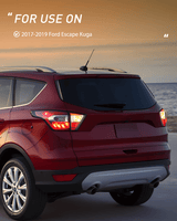 Nilight Taillight Assembly Compatible with 2017 2018 2019 Ford Escape Kuga Inner Rear Lamp Replacement OE Style LED and halogen bulbs Driver Passenger Side