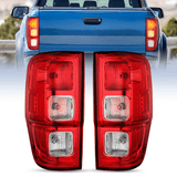 Nilight Taillight Assembly Compatible with 2019 2020 2021 2022 2023 Ford Ranger XL Rear Lamp Replacement OE Style LED and halogen bulbs Driver Passenger Side