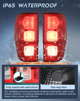 Nilight Taillight Assembly Compatible with 2019 2020 2021 2022 2023 Ford Ranger XL Rear Lamp Replacement OE Style LED and halogen bulbs Driver Passenger Side