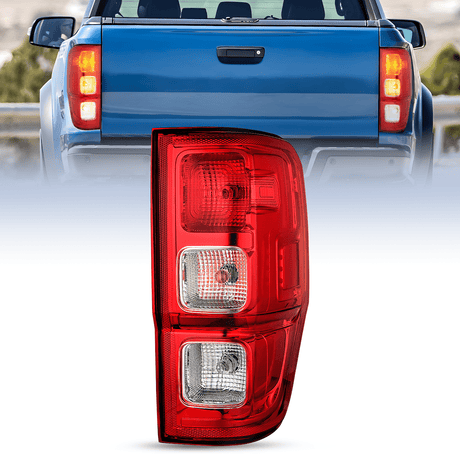 Taillight Assembly Compatible with 2019-2023 Ford Ranger XL Rear Lamp Replacement OE Style with LED and halogen bulbs Passenger Side Nilight