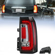 Nilight Taillight Assembly Compatible with 2015 2016 2017 2018 2019 2020 GMC Yukon and Yukon XL 2015-2018 submodel Denali SLE SLT LED Type Tail Lights Rear Lamp Replacement Passenger Side