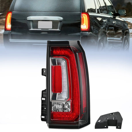 Nilight Taillight Assembly Compatible with 2015 2016 2017 2018 2019 2020 GMC Yukon and Yukon XL 2015-2018 submodel Denali SLE SLT LED Type Tail Lights Rear Lamp Replacement Passenger Side