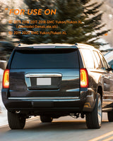 Nilight Taillight Assembly Compatible with 2015 2016 2017 2018 2019 2020 GMC Yukon and Yukon XL 2015-2018 submodel Denali SLE SLT LED Type Tail Lights Rear Lamp Replacement Passenger Side