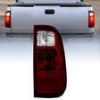 Nilight Taillight Assembly Compatible with 2008 2009 2010 2011 2012 2013 2014 2015 2016 Ford F250 F350 F450 Super Duty Rear Lamp Replacement OE Style Driver Side Dark Red