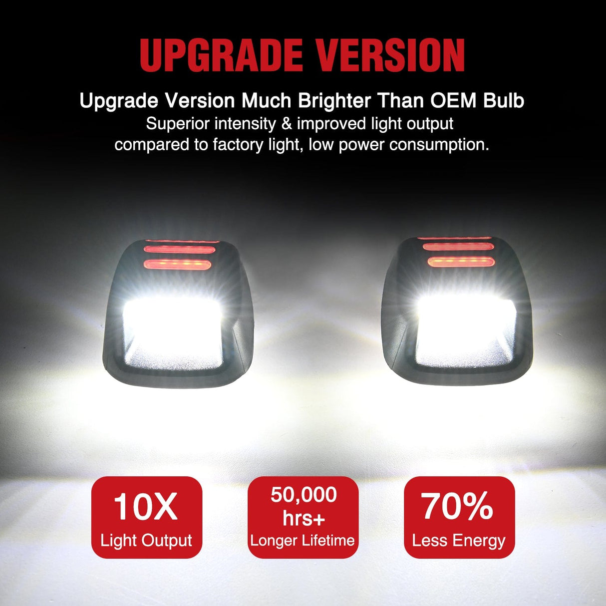 License Plate Lights Compatible with 2007 2008 2009 2010 2011 2012 2013 2014 2015 2016 2017 2018 2019 2020 2021 Nissan Frontier Navara D40 2007-2015 Titan Armada Xterra Red OLED Neon Tube upgrade