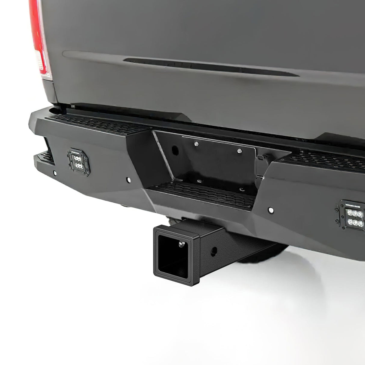 Nilight Hitch Adapter 2.5" x 10" Combo Bar Trailer Receiver Tube Weld-on Raw Steel Hitch Bar