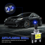 2PCS Blue LED Toggle Switch 12V DC 30A 3 Pin On Off 2 Position Heavy Duty Rocker Switch with 14AWG Wire for Automotive Cars Trucks Boats Racing Cars Auto Boat